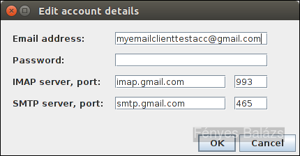 Account info